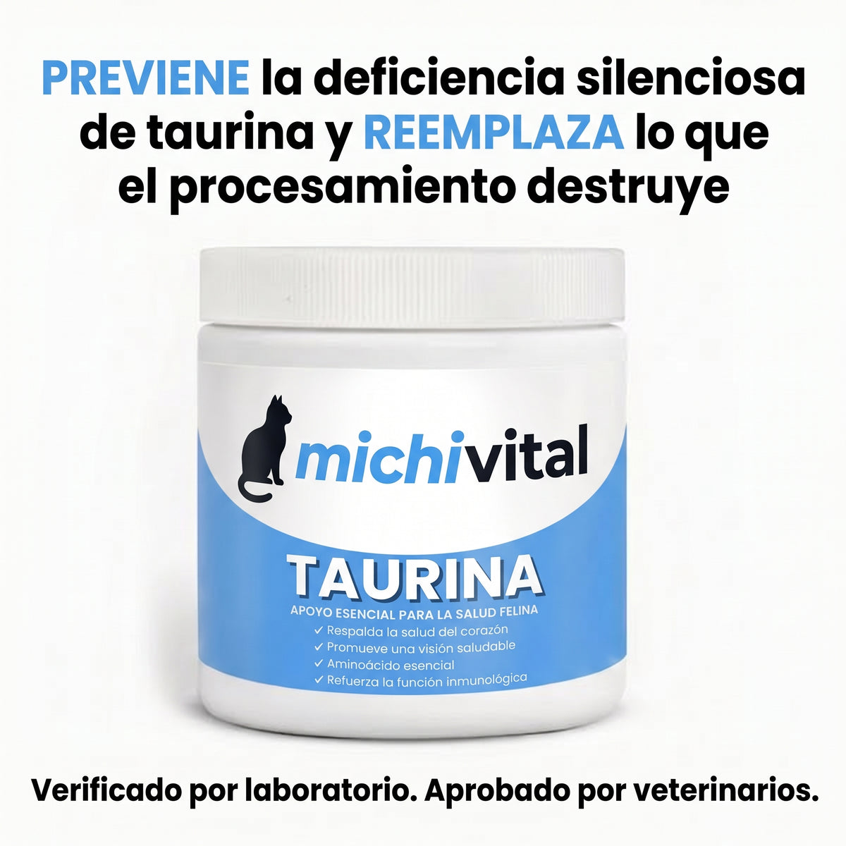 Taurina MichiVital para gatos