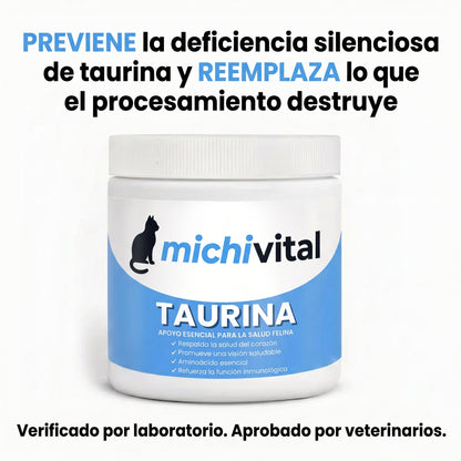 Taurina MichiVital para gatos