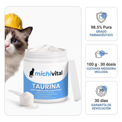 Taurina MichiVital para gatos